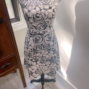 Strapless White House Black Market Dress